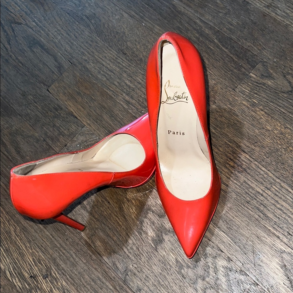 Christian Louboutin Vibrant Red Heels